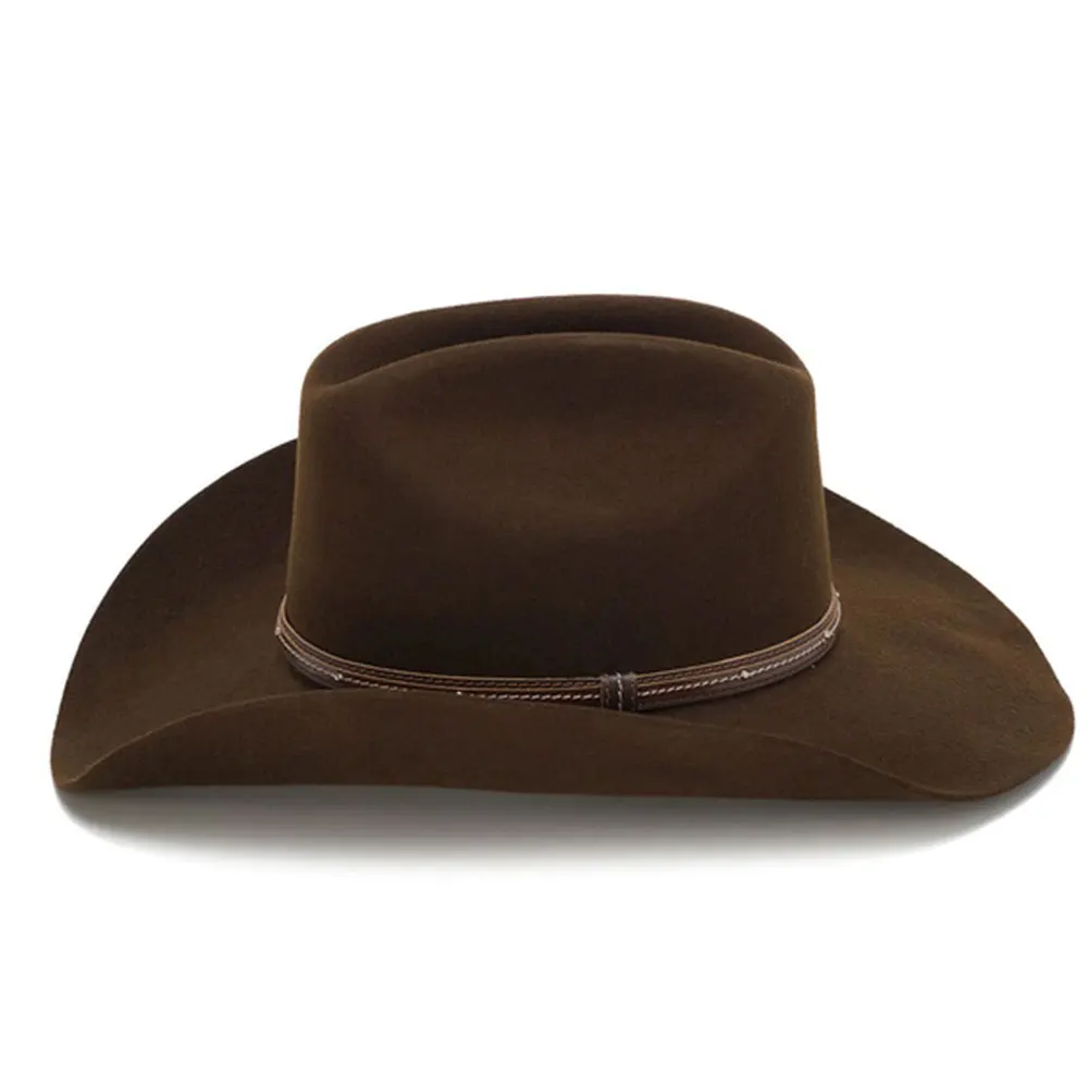 
2021 Stylist Western Style Brown Cowboy Hat Custom Hats 