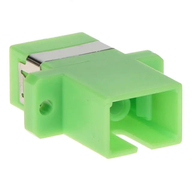 Adaptor Plastic SC APC Refurbished Green Standard Package Adapt