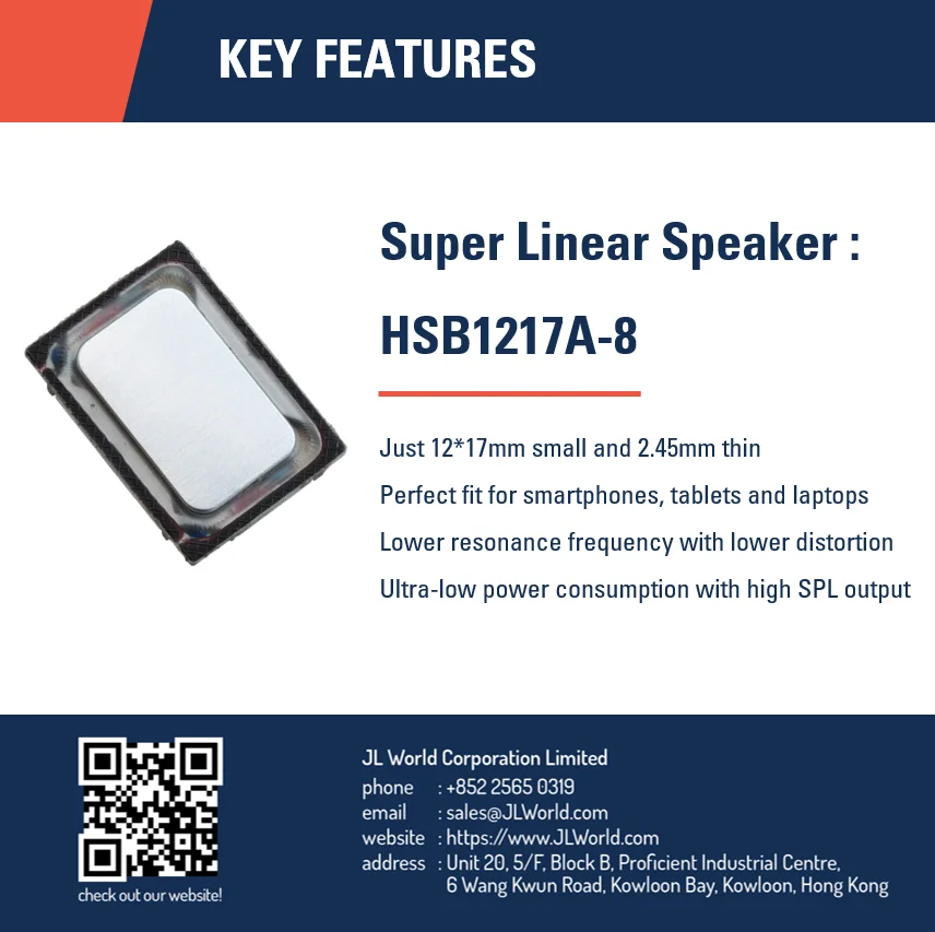 OEM small size alarm pin type water proof high frequency high power high SPL square black Phone speaker