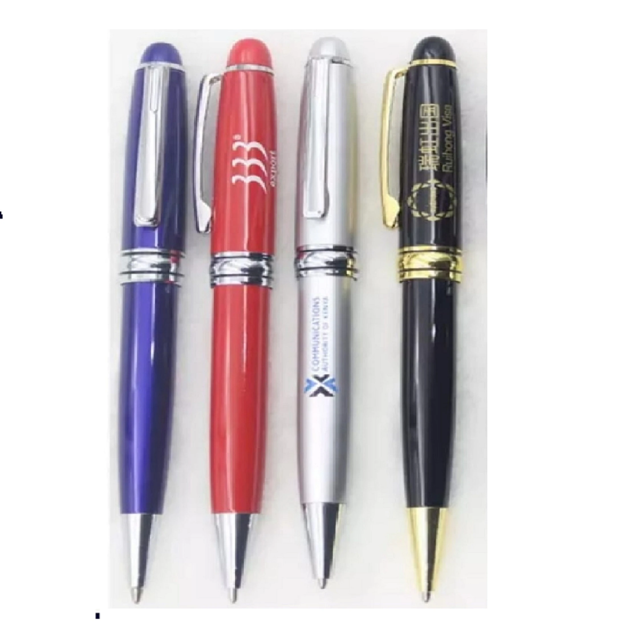 
Company Roller Ball Pen Wholesale Cheap Rubber Finished Eco Friendly Novelty Design Promotion Gift Item With Logo For Hotel Pen 