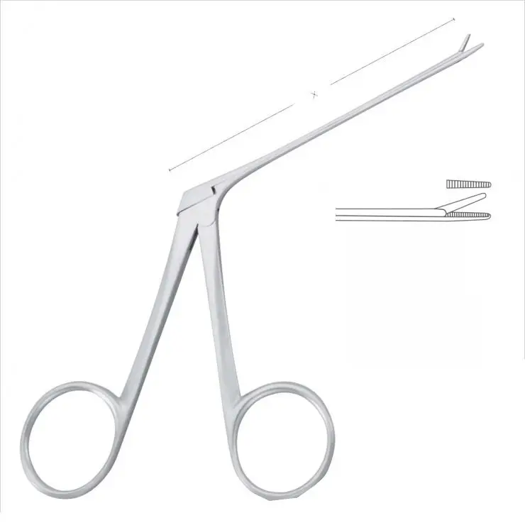 Top Quality Stainless Steel Surgical Forceps For ENT Operations Hartman Ear Forceps