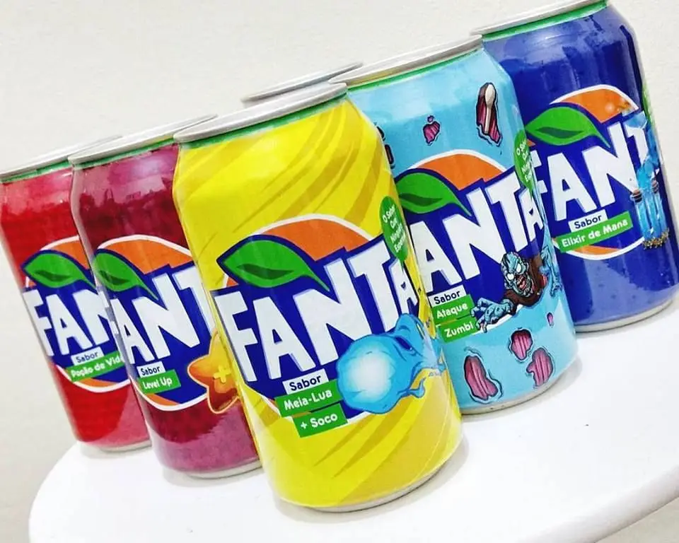 Fanta безалкогольные напитки/экзотический Fanta / Fanta Lemon