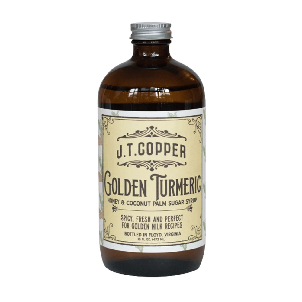 
Golden Turmeric Syrup Flavoring Sweetener Organic Turmeric and Ginger Juice Coffee Turmeric 