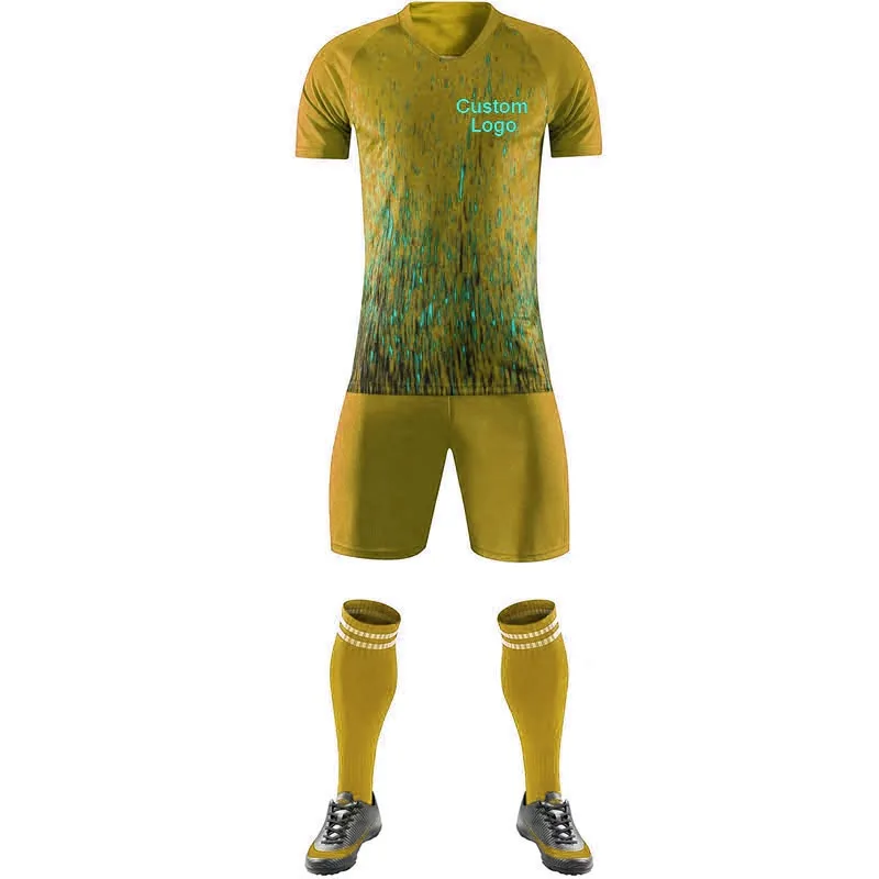 2021 Custom Sublimation Cheap Soccer Uniform Men Women Kids Custom Logo