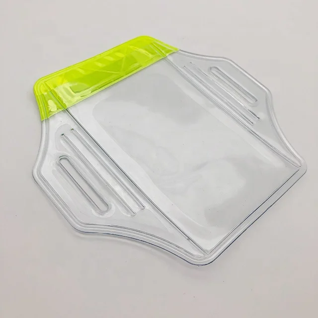 Модный Индивидуальный мягкий держатель для карт из ПВХ смешанного цвета