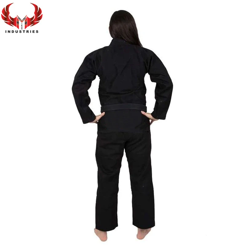 Оптовая продажа Мужская однотонная и хлопчатобумажная ткань мужская легкая форма дзюдо для боевых искусств