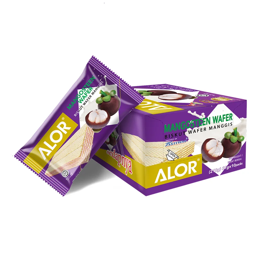 Sweet and Sour Mangosteen Cream Wafer Box