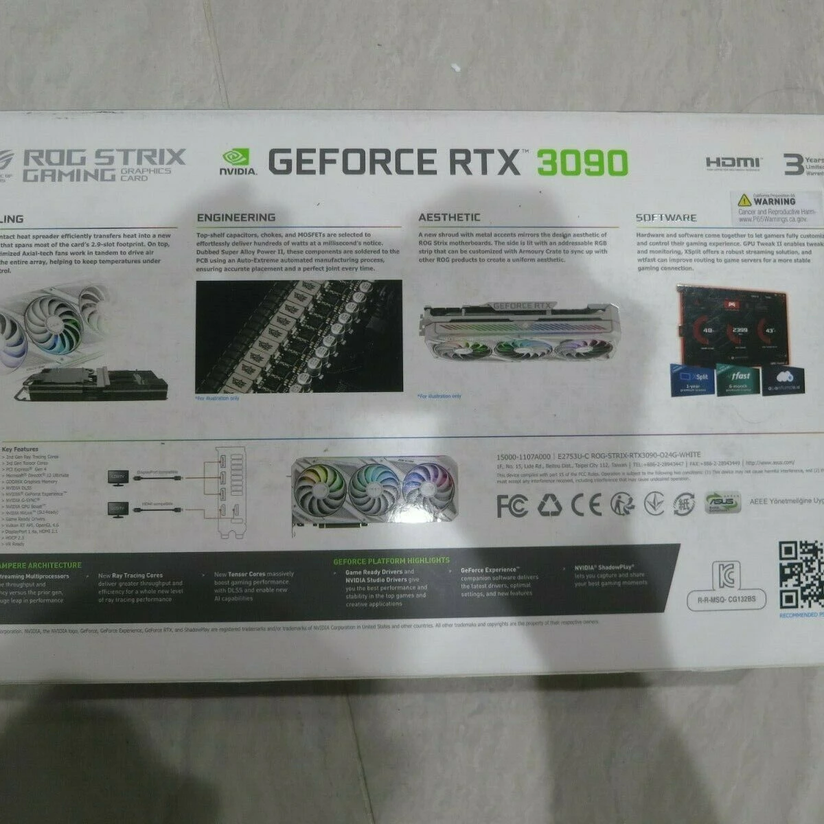 
Best selling MSI Ge- Force RTX 3090 Gaming T r i o X 24GB GDDR6X FAST SHIPPING/ NEW SEALED 