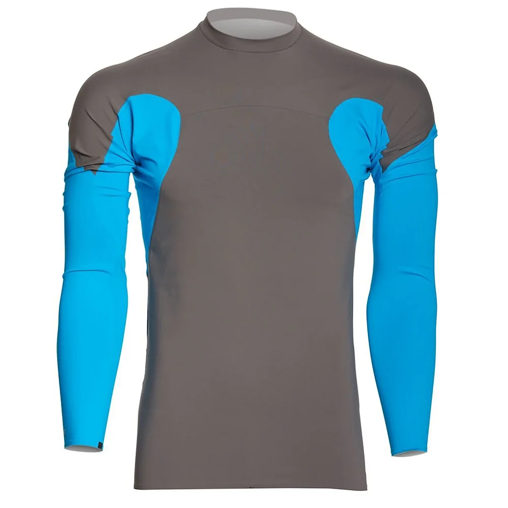 OEM Design Compression Custom Sublimated Printed Rash Guard Long Sleeve Moisture Wicking Rashguards