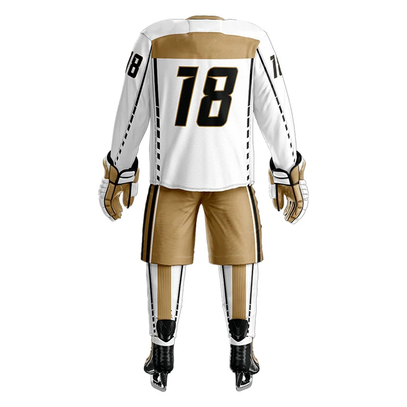 Different Design Ice Hockey Jersey Fashion Customized Logo Team Sports Wholesale Price Ice Hockey Uniform