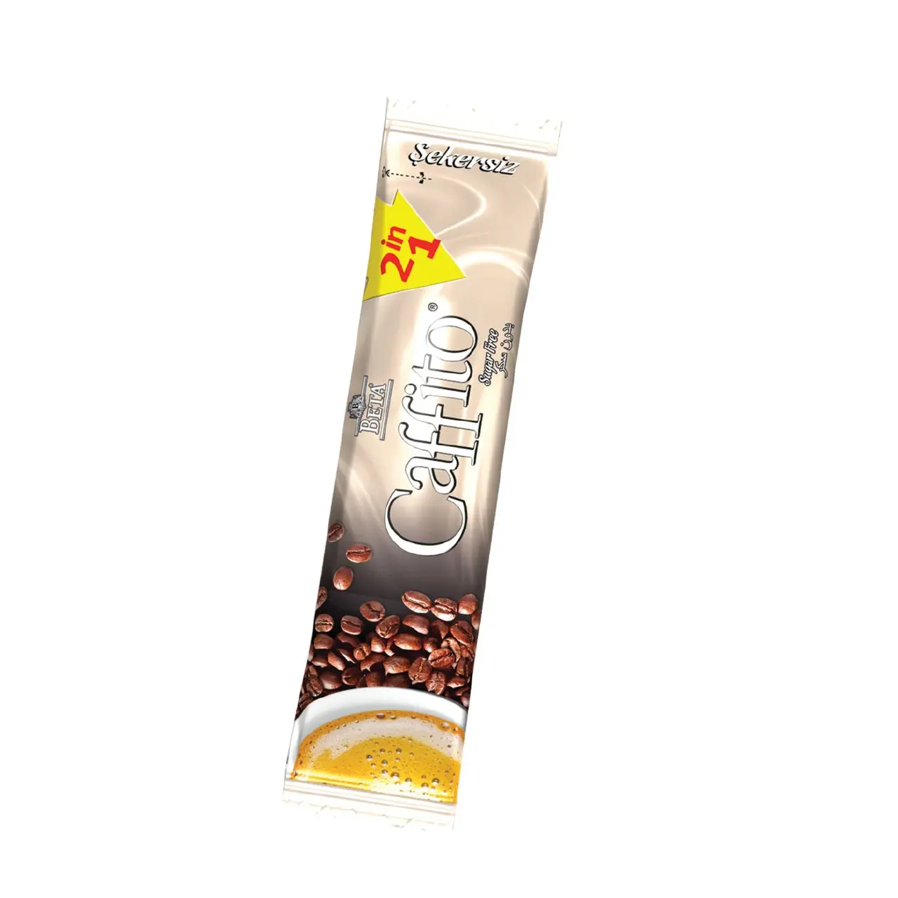 Sugar Free 2 in 1 Instant Coffee. Beta Caffito 2 in 1 Classic 40 x 14 grams The perfect blend of coffee and cream