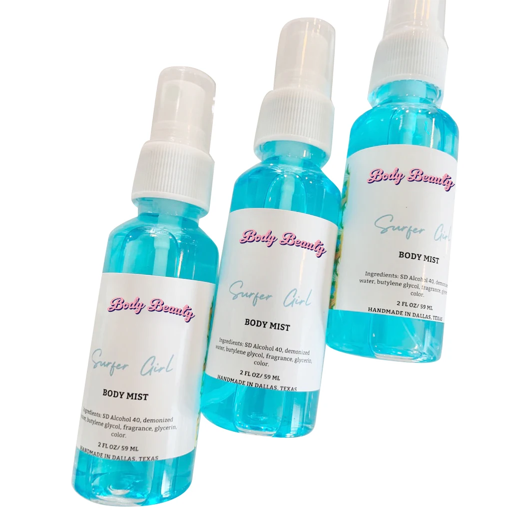 OEM ODM Privite Label Lavender Essential Oil Room and Body Mist Spray