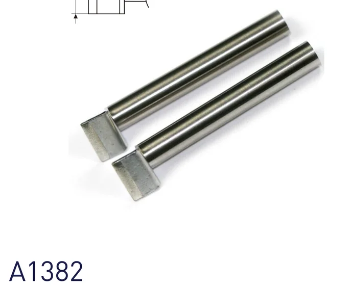 HAKKO SMD Hot Tweezer Soldering Tip A1382 for 928 936 937 950 FX8804 FX888 FX888D FX889 FR701 FR702 Soldering Iron Station