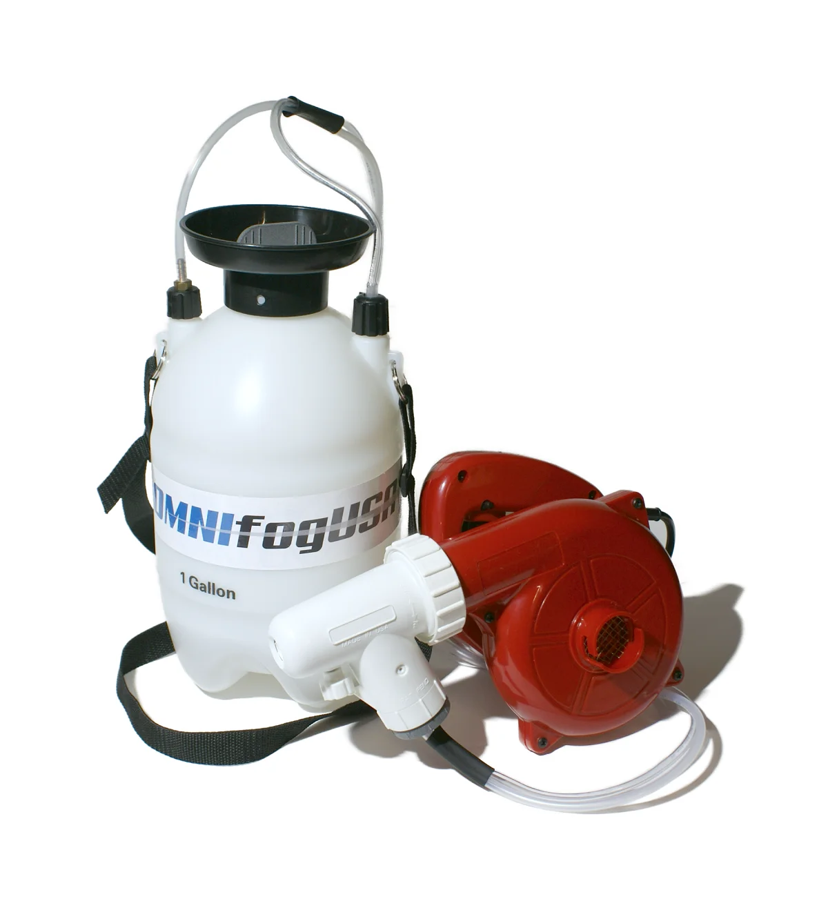 Omni Fog USA 1 Gallon Large Capacity Kit With Single Speed Corded Blower With Universal Blower And Designed To Spray