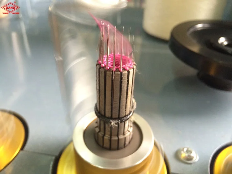 DAHU CORD ROPE CYLINDER MAKING KNITTING MACHINE