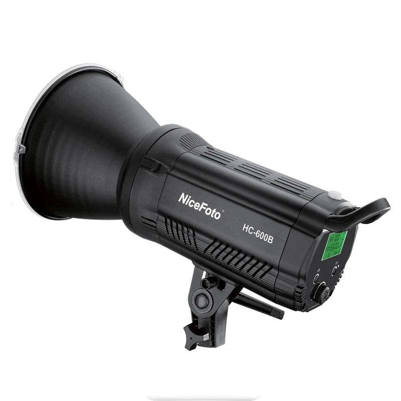 HC-600B NiceFoto 100W  Daylite 5600K LED Video Light professional led bulb lights led light bulb for youtube video