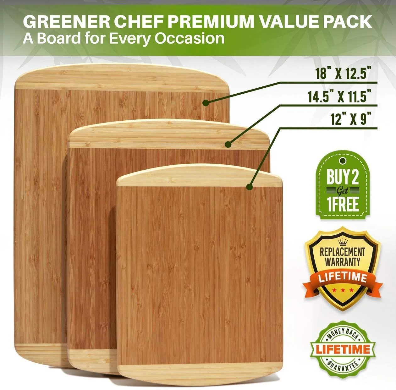 Eco friendly extra large thick acacia wood cutting board kitchen chopping block with juice groove