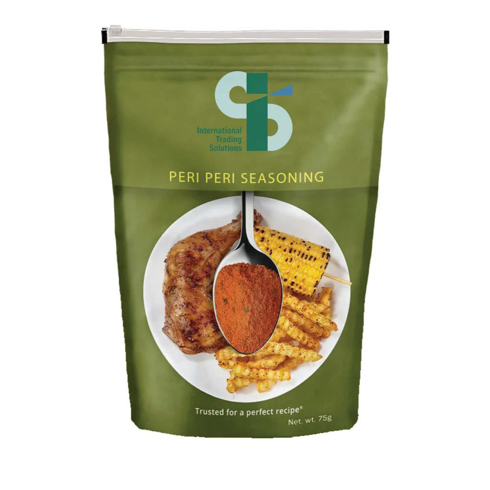 Best Selling High Quality Wholesale Green & brown Color Powder Shape Peri Peri Spices Seasoning - 75G Origin From Sri Lanka