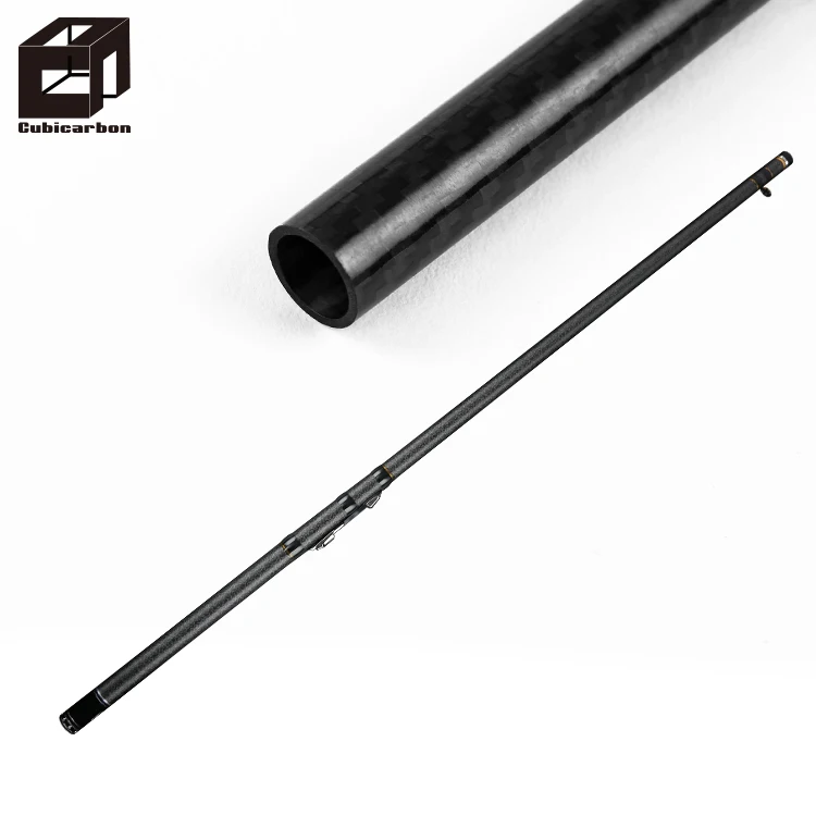 Oem Удочка высокопрочная легкая трубка из углеродного волокна для удочки