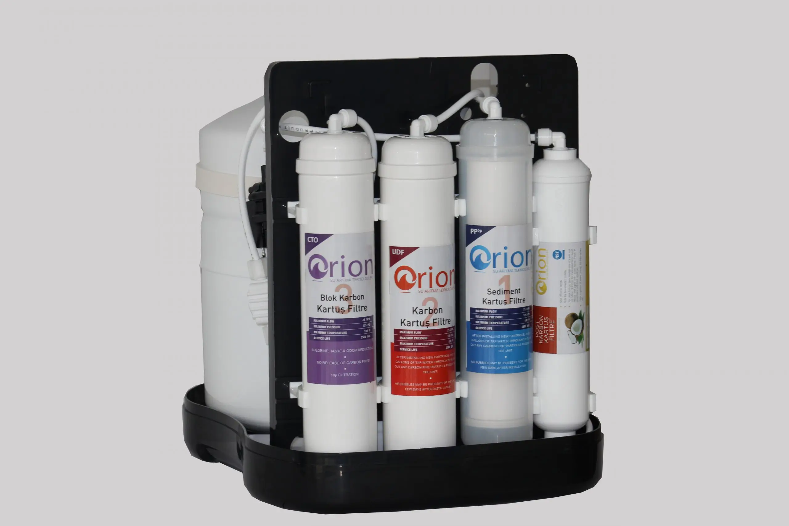 5 stage faucet mounted reverse osmosis water filter system purifier RO machine Pure Drinking Water Purifier