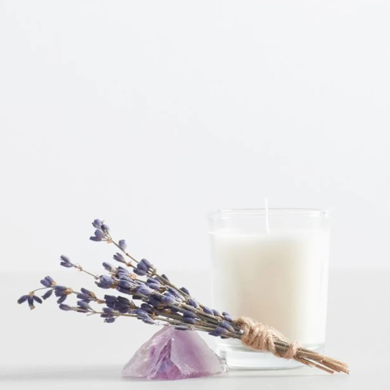 Handmade Mini Candle Maker Natural Soy Wax Gel Wax Pillar Shape Glass Candle Jar with Lid Wholesale Suppliers