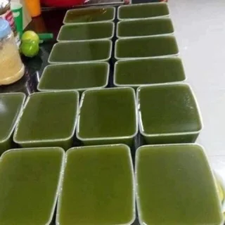  Желейный порошок с зеленой травой по хорошей цене для приготовления желейного пудинга-Ms Sophie + 84 901 022 641