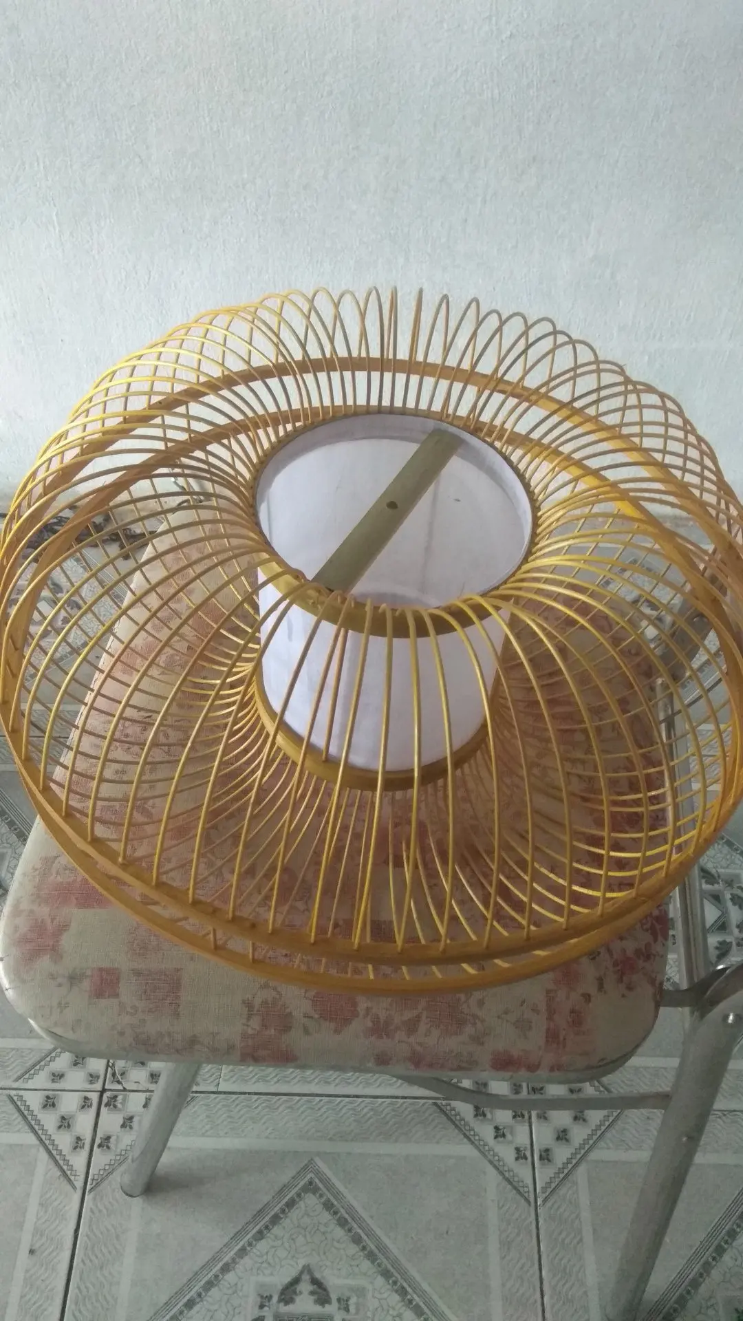 Hot Selling Home Deco Rattan Plug in Light Bamboo Ceiling Lights Customized Size With High Quality +84947900124