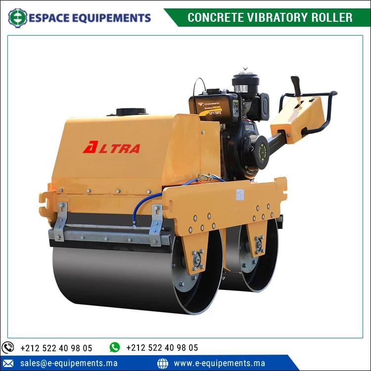 Easy to Operate Best Performance Construction Equipment Electromagnetic Clutch Vibration Control Concrete Vibratory Roller