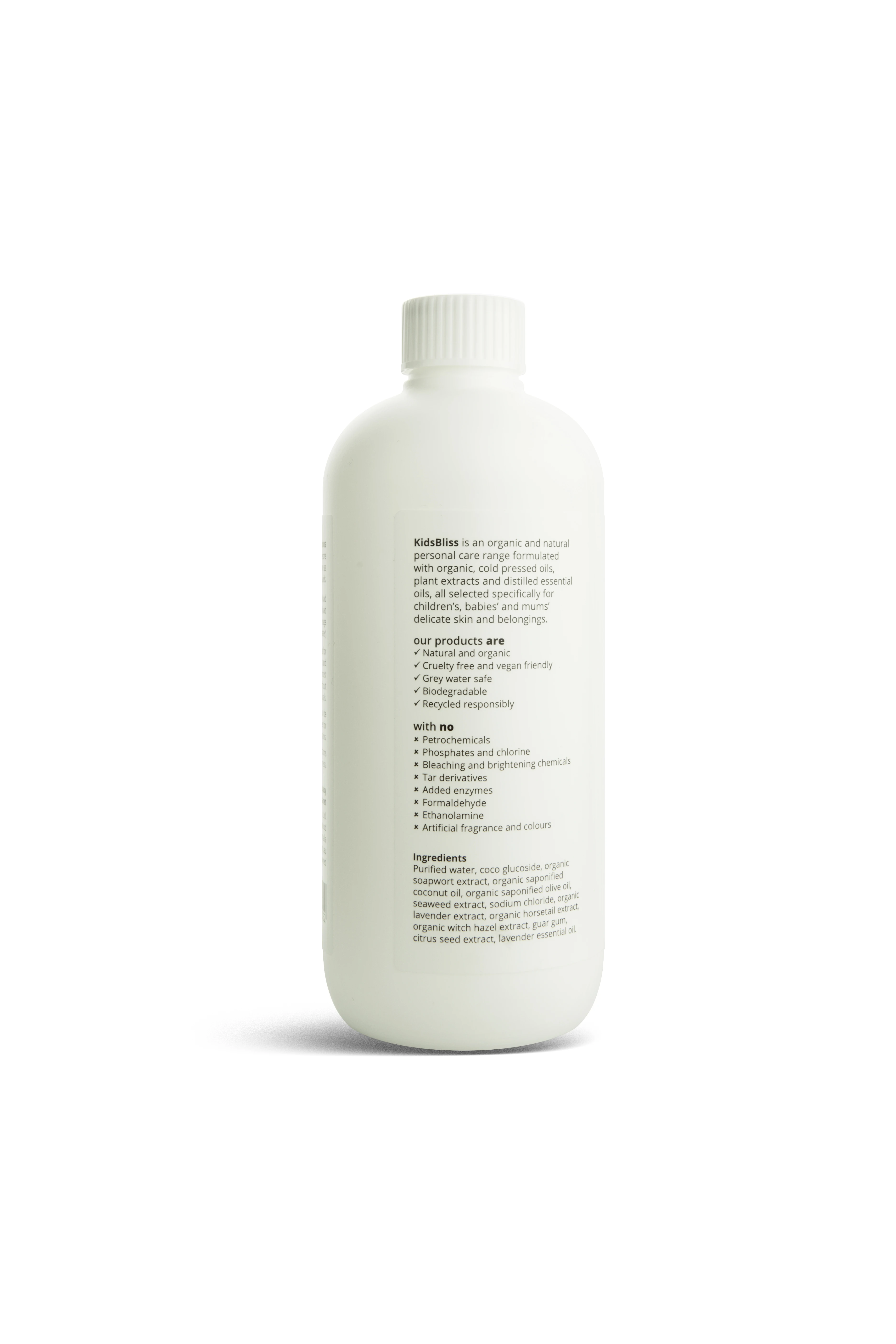 KidsBliss - Laundry Liquid Australian Lavender Baby Use -Australian Made Chemical Free 500ml Pure