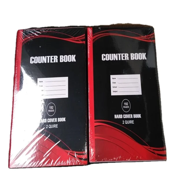 Hard Cover A4 size Counter Books 2 quire with 54 GSM text paper