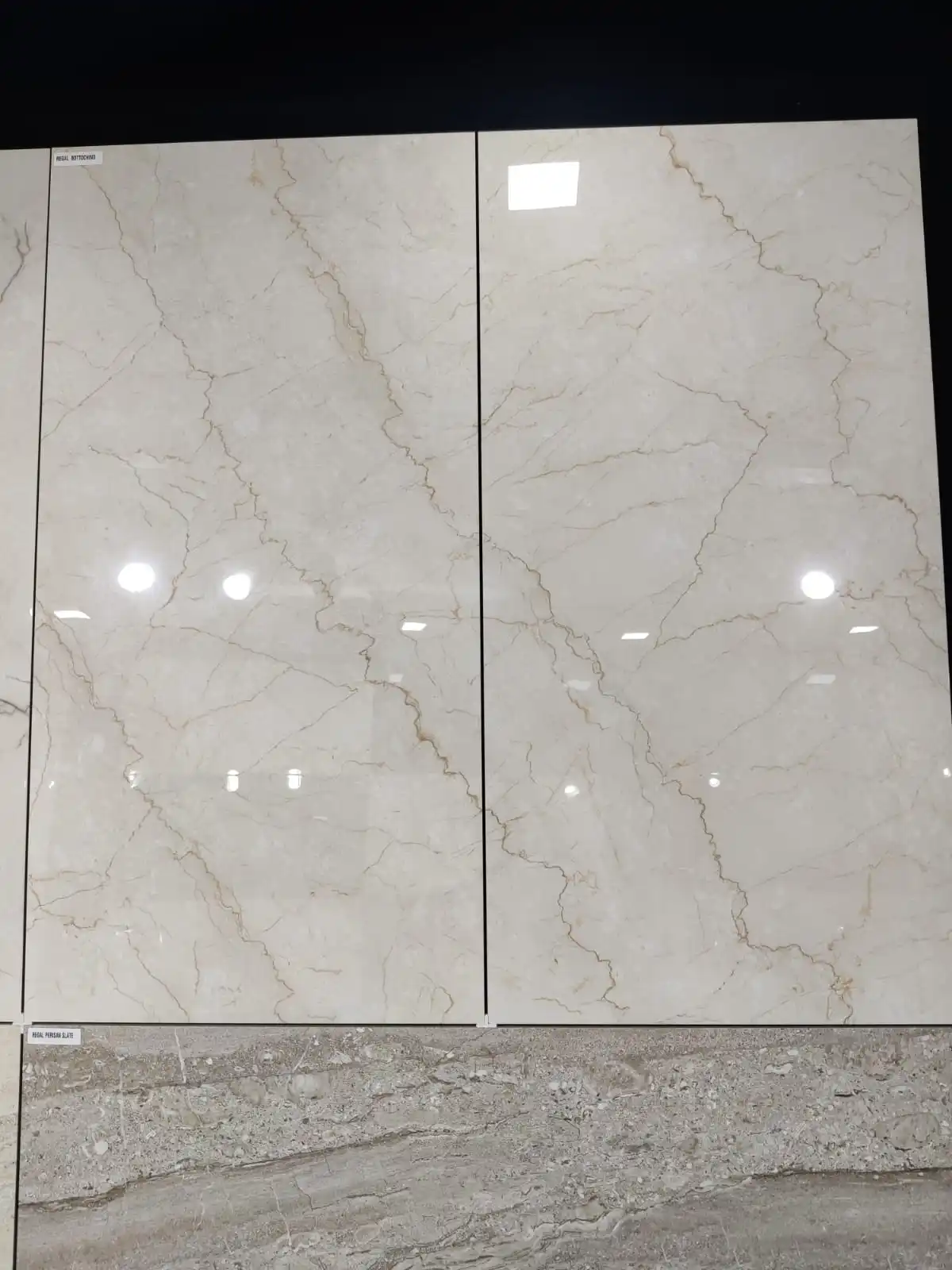 Мраморный вид 600x1200 мм глазурованная фарфоровая плитка с остекленным корпусом низкая Заводская полированная/матовая отделка