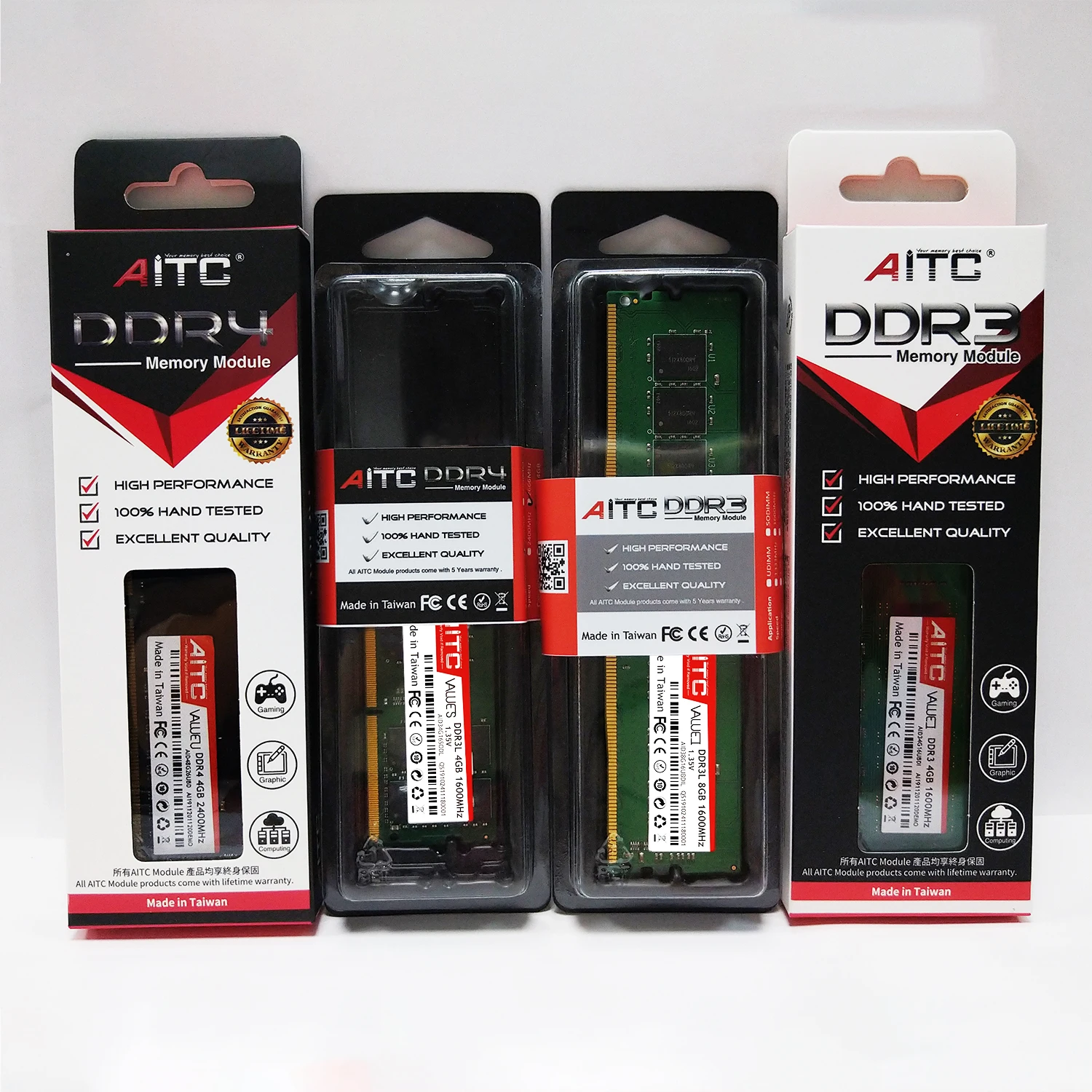  Лидер продаж оперативная память AITC PC3 2 Гб 10600 для настольного