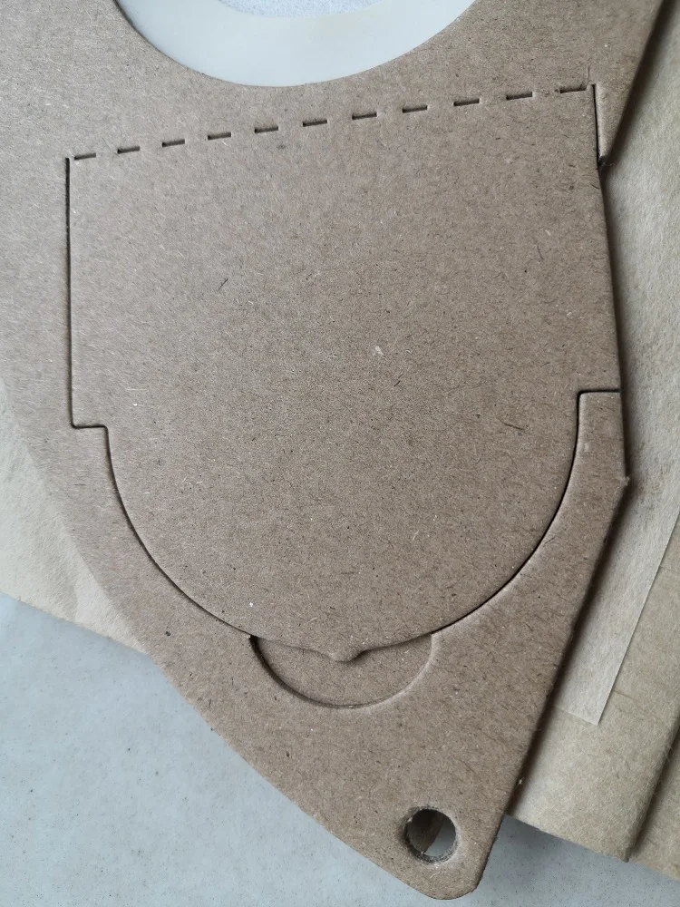 Paper dust bag of vacuum cleaner household vacuum cleaner accessory paper bag dust bag suitable for A2000
