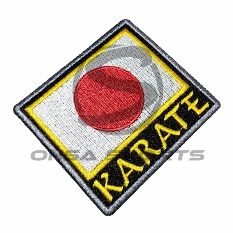 Japan karate judo taekwondo jiu jitsu bjj Martial Arts embroidery patch