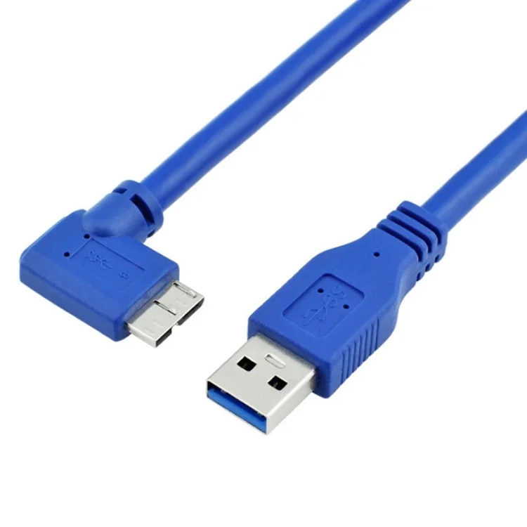 90 градусов Левый Правый Угол micro usb 3 0 кабель f