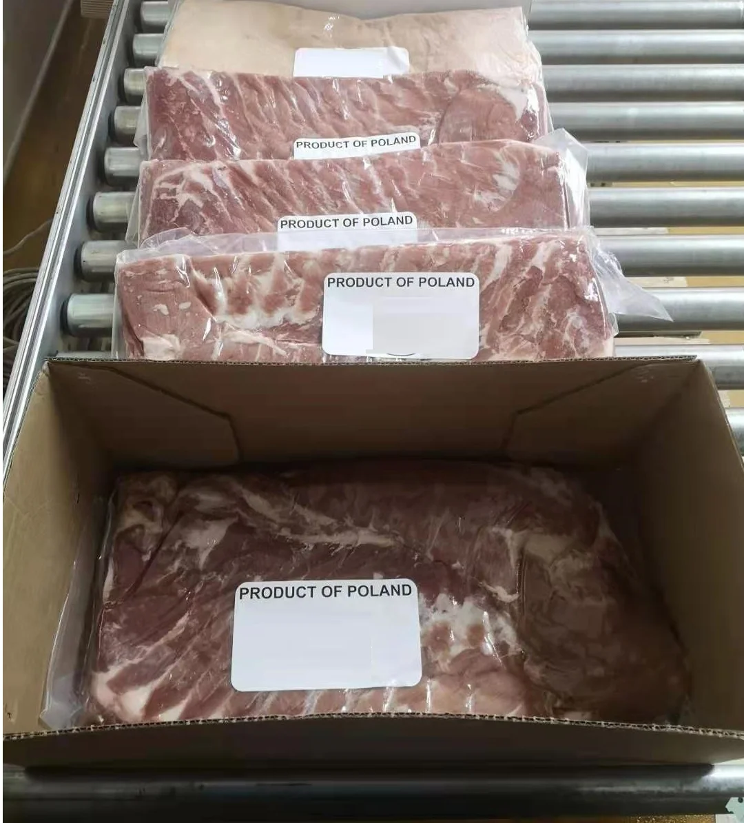 Замороженный свиной живот | Полосатая свинина | Разные Резы из Польши!