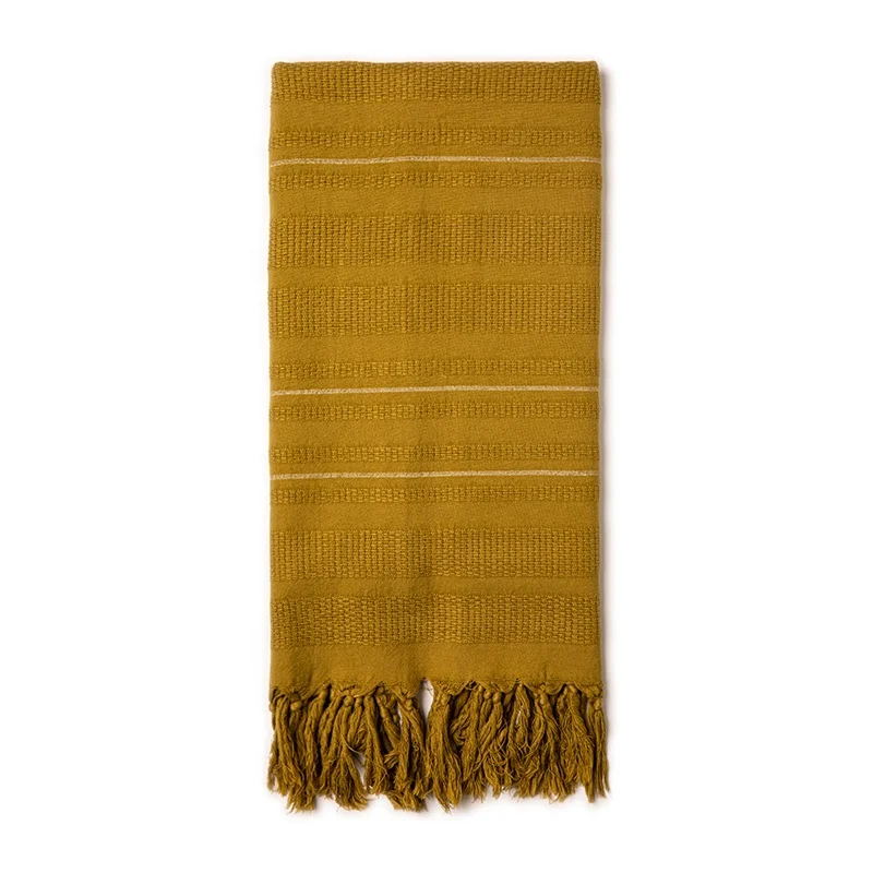 Hasir Colored Turkish Towel 100% Cotton  Made in Turkey