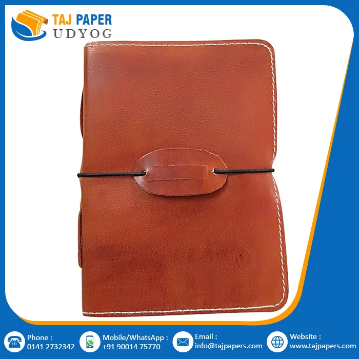 A5 Refillable Travel Diary Notebook Personalized Writing Journal Business Planner Custom Logo Print Genuine Leather Journal