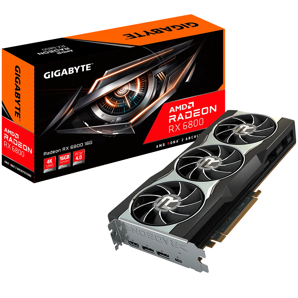 GIGABYTE Radeon RX 6600 XT GAMING OC 8G Graphics Card WINDFORCE 3X Cooling System 8GB 128-bit GDDR6