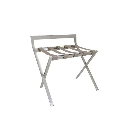 Iron Luggage Rack With Shoe Stand