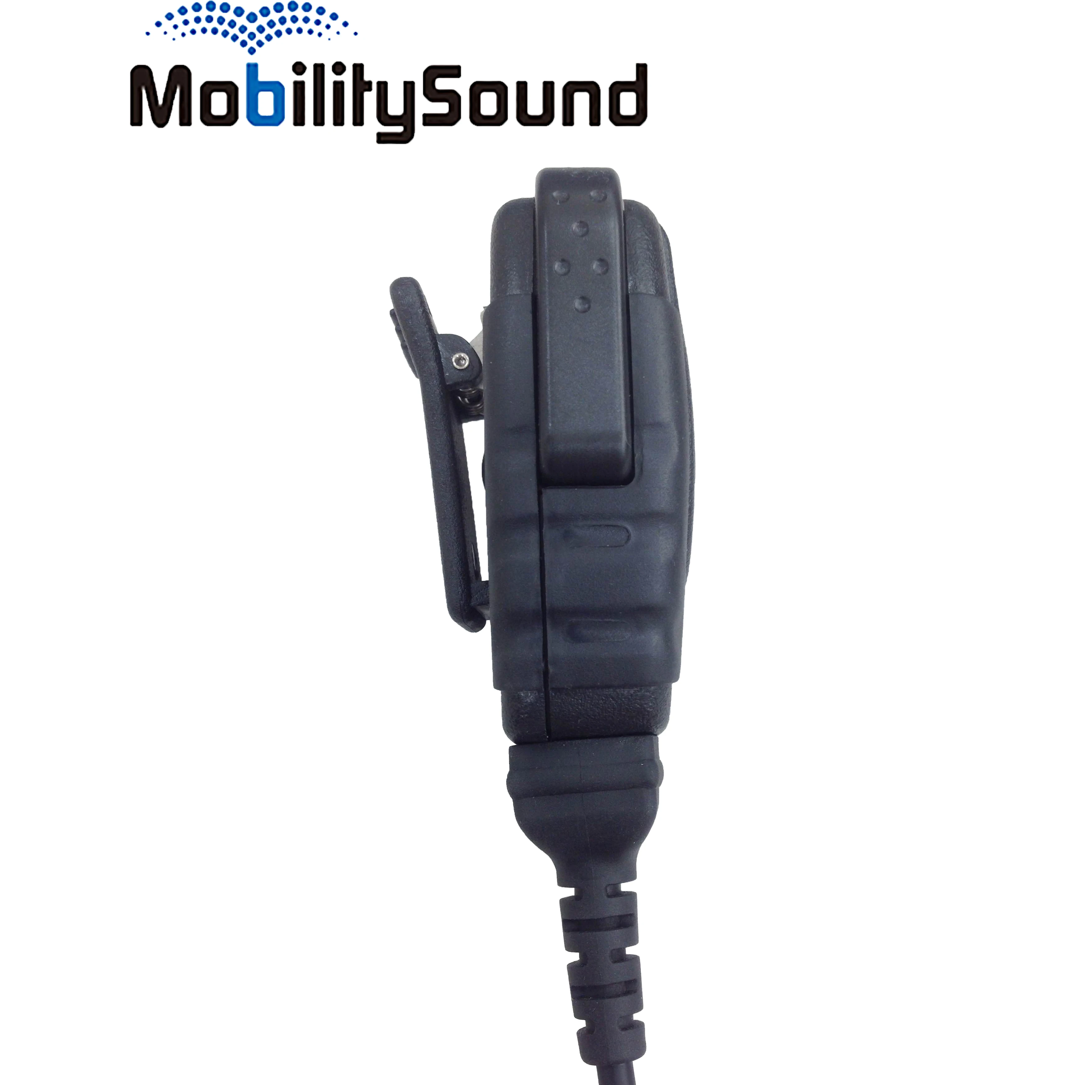 MP21M5 Rain Resistant Remote Heavy Duty PTT Speaker Microphone with Replaceable Cable for Ruggear RG725 Radio