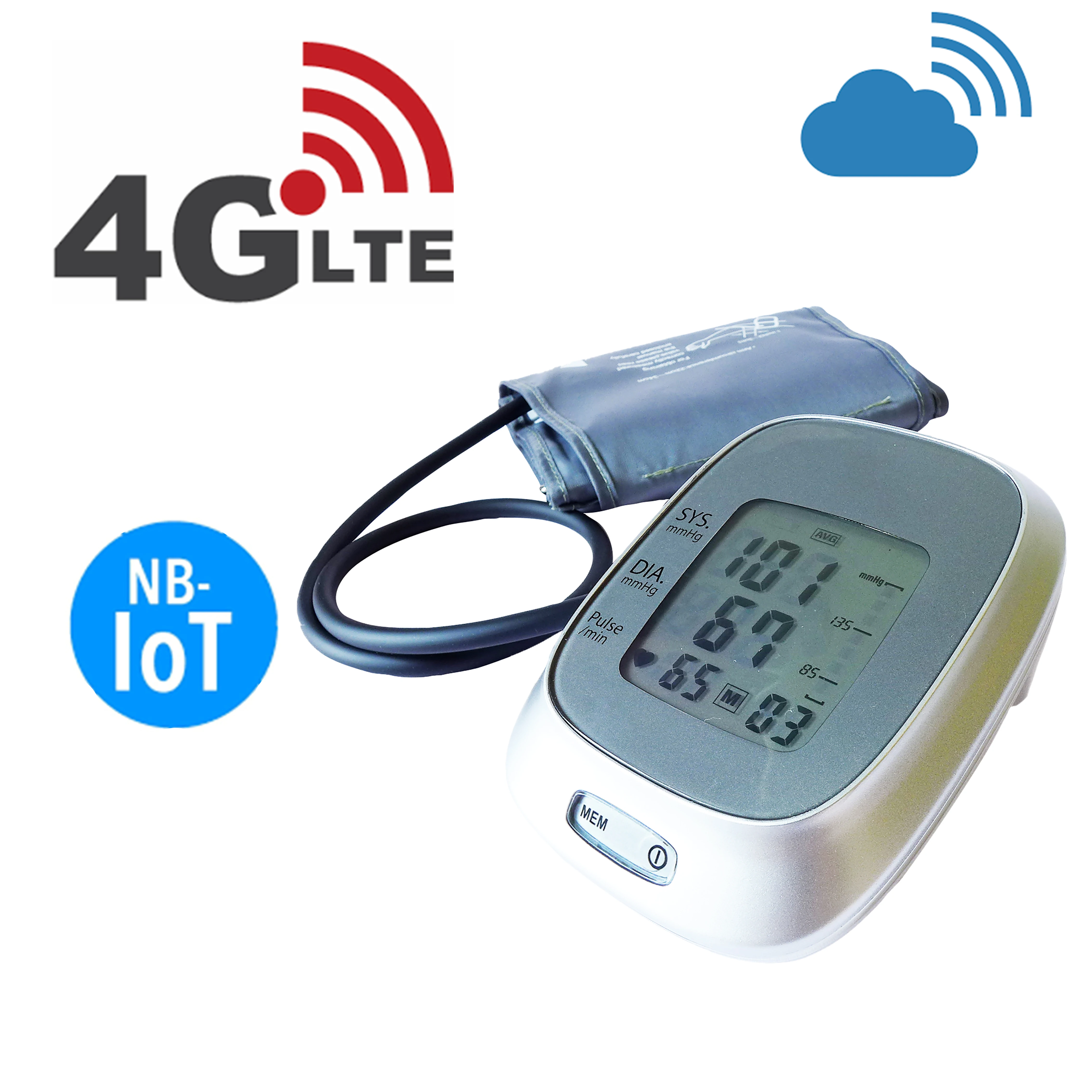 
API/SDK CE Bluetooth Wrist Type Blood Pressure meter for Telemedicine and Telehealth 