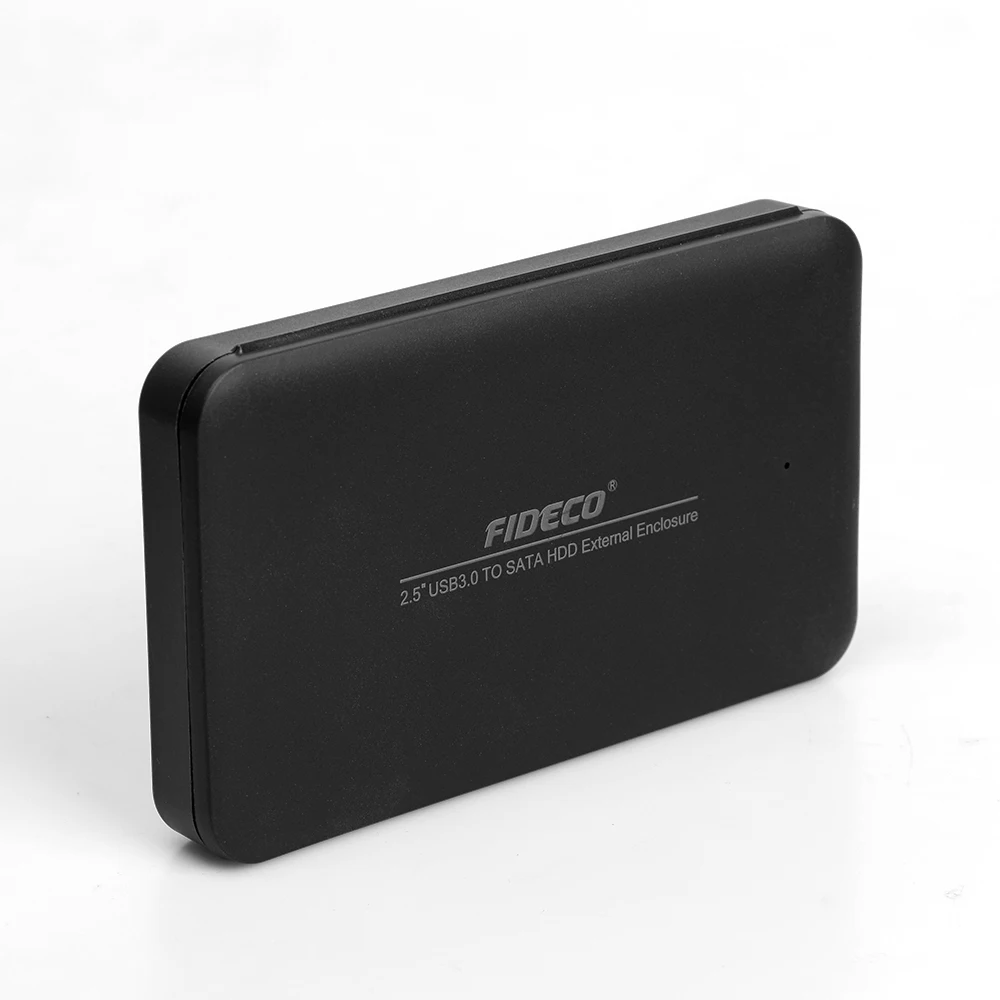 FIDECO Plastic cheap 2.5 usb3.0 hdd enclosure 25 hard drive externes hdd gehause carcasa de disco duro