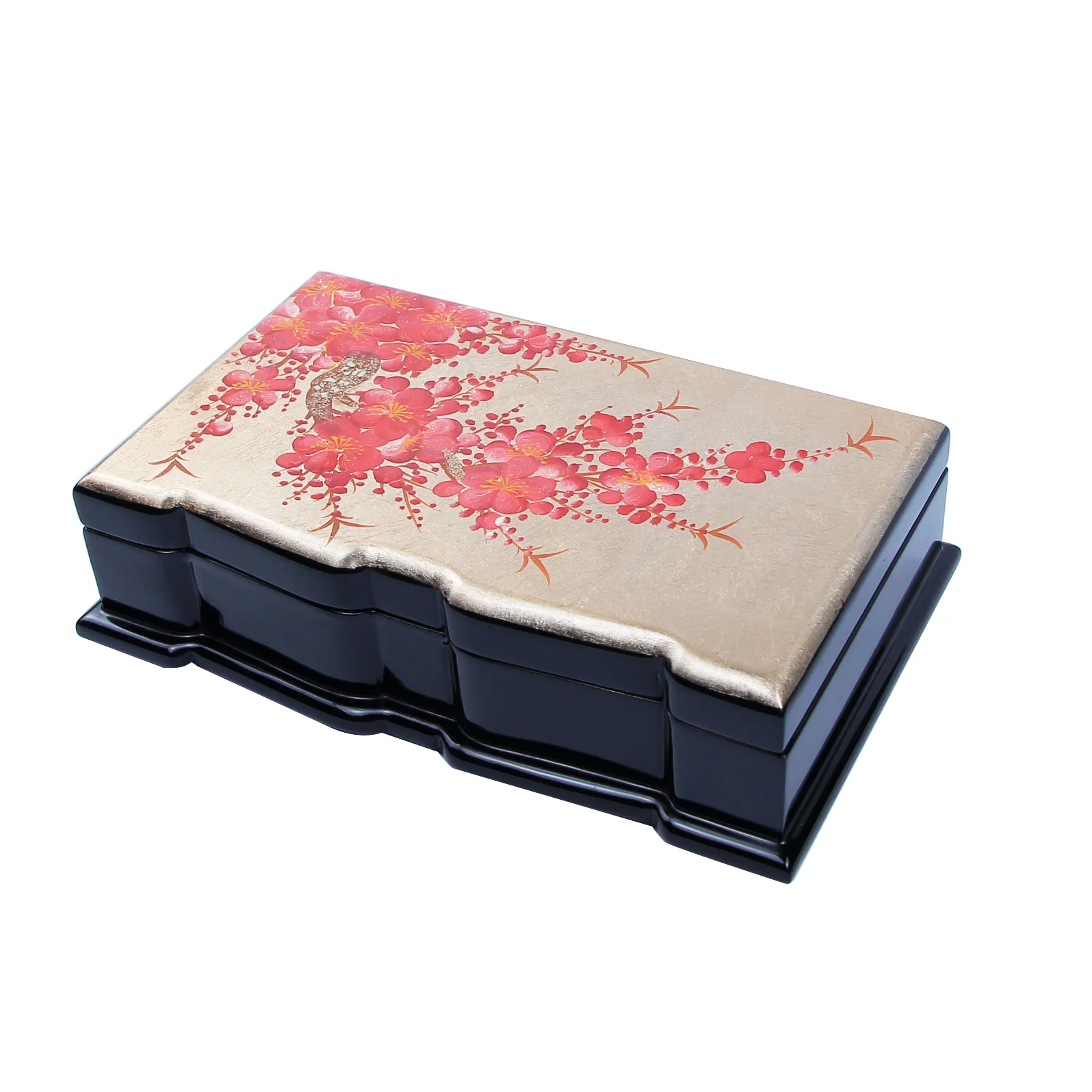 
Vietnam High Quality Competitive Price Multi-color Hot Sale Lacquer Case For Rings Earrings Bracelets Jewelry Box 