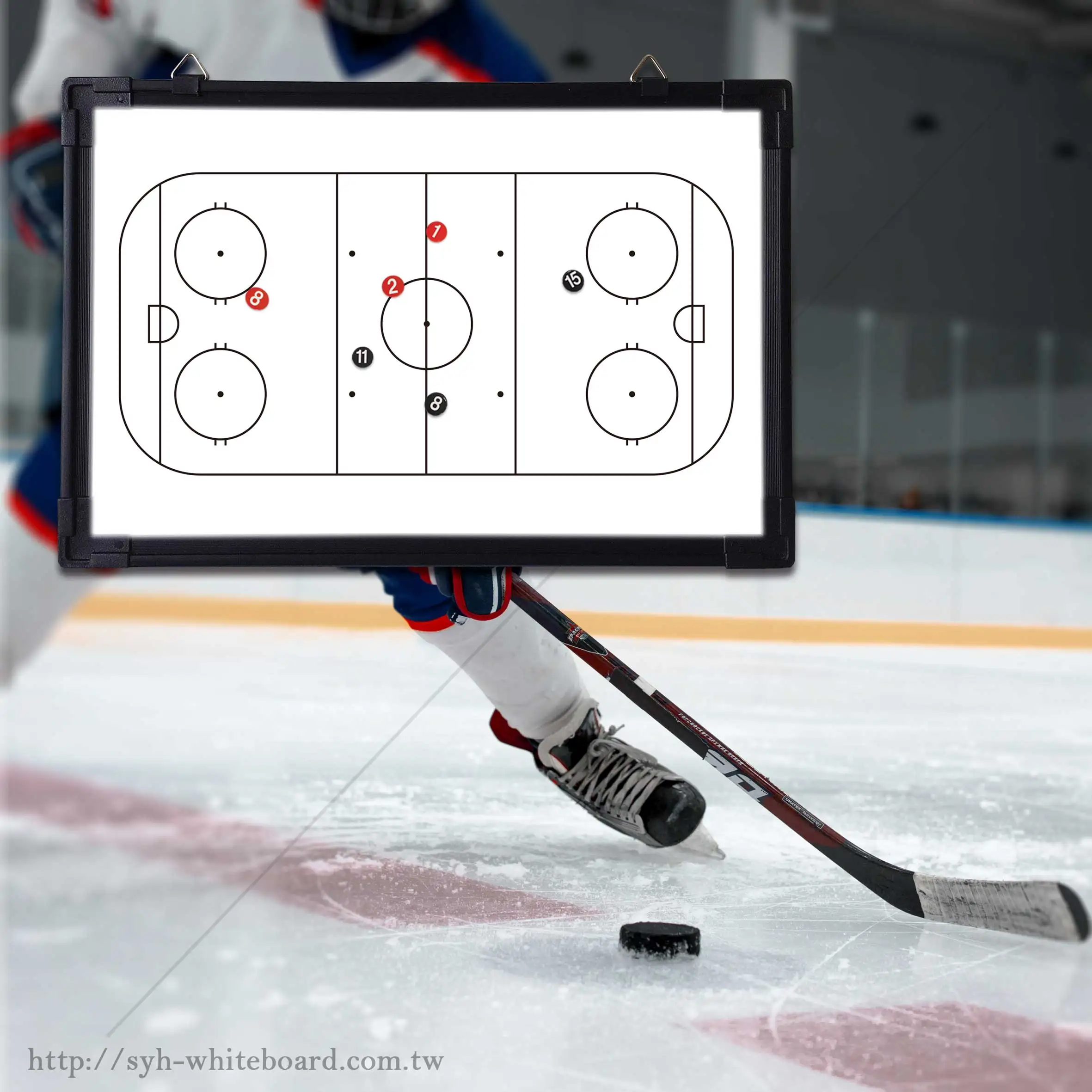 Durable Ice Hockey Training board  Ice Hockey Magnetic Tactic board