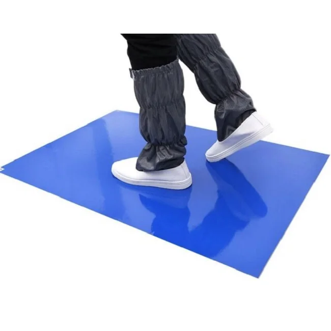 
 Антистатический пыленепроницаемый клейкий липкий коврик, Противоскользящий коврик для чистых помещений/промышленного использования оптом  