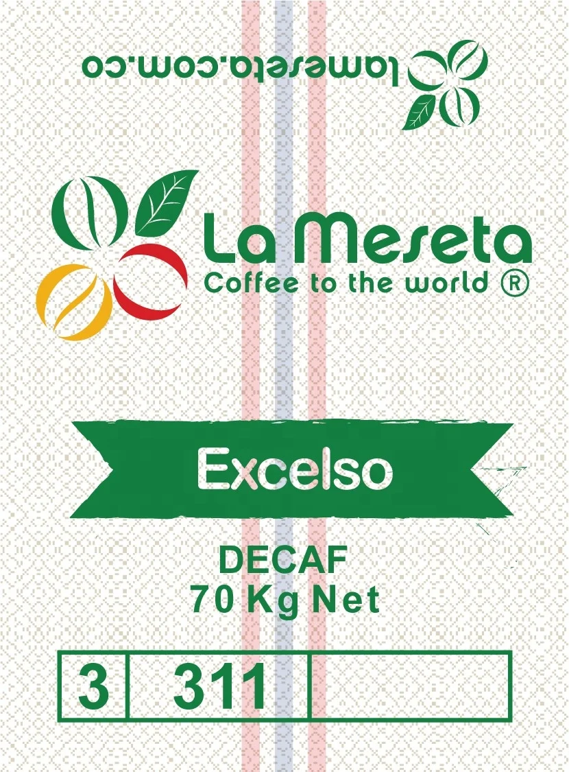 DECAFFEINATED COLOMBIAN COFFEE BEANS