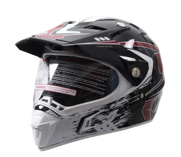 DOT&ECE motocross helmet with inner lens