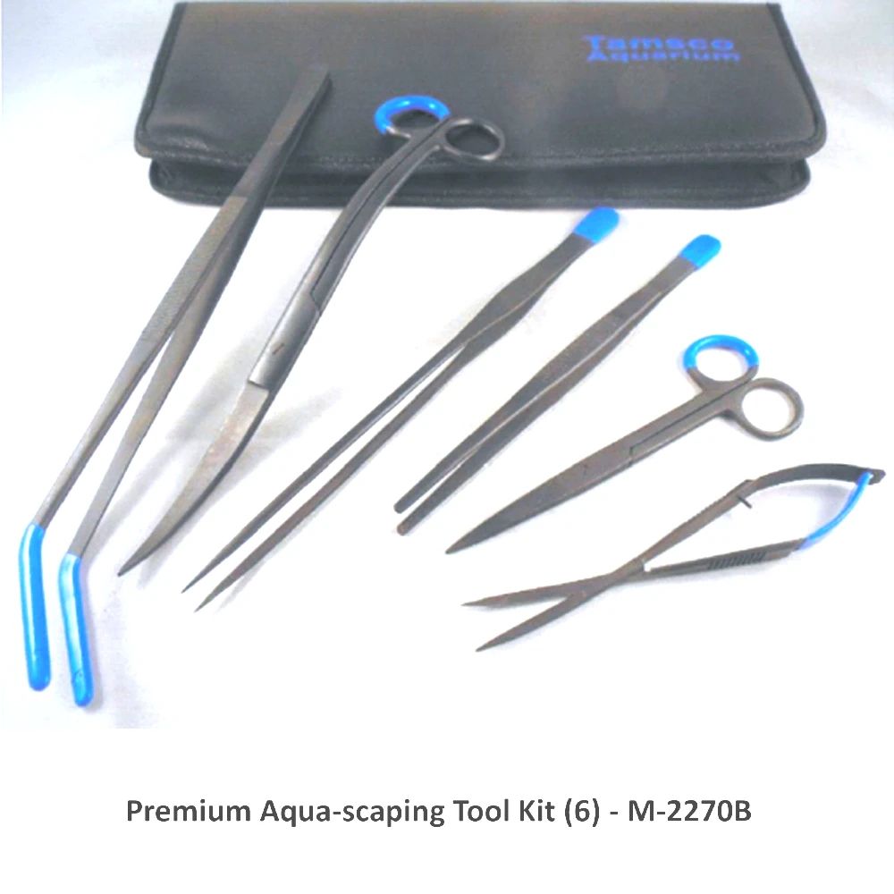Premium Aqua-Scaping Tool Kit 6 pieces highest quality fragging and coral propafation tools M-2270B