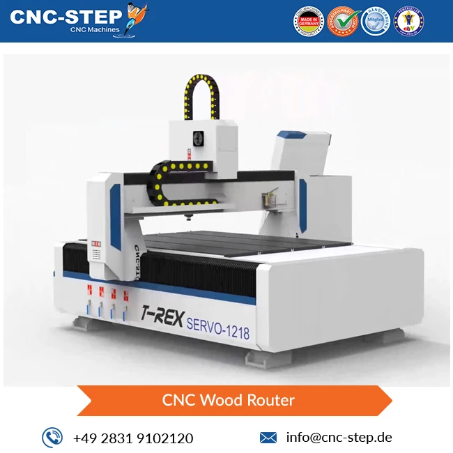 1830x1320 мм рабочий стол Размер Твердая стальная рама Серводвигатель привод ЧПУ деревообрабатывающий станок